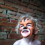 Maquillaje de tigre para Halloween