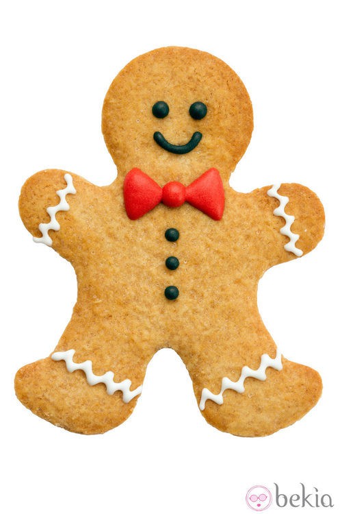 Galleta de Navidad de muñeco de jengibre