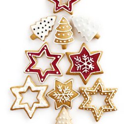 Árbol de Navidad de galletas