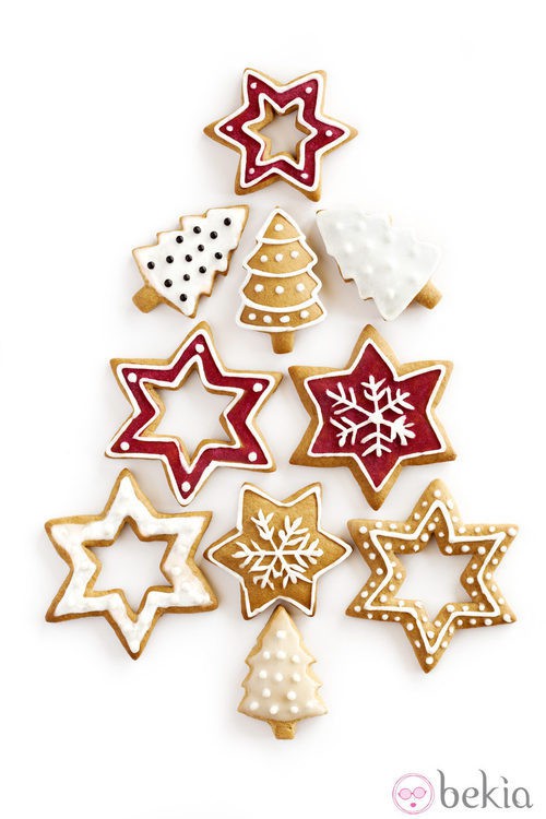 Árbol de Navidad de galletas