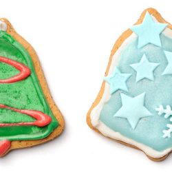 Galletas de Navidad con forma de campana