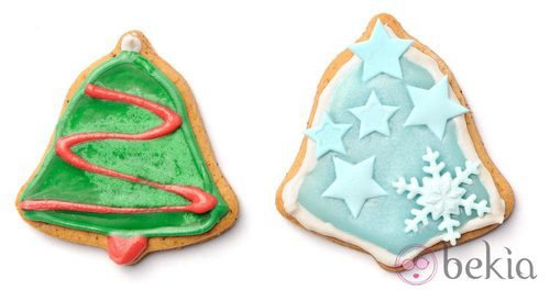 Galletas de Navidad con forma de campana