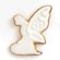 Galleta de Navidad con forma de ángel