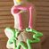 Galleta con forma de vela de Navidad